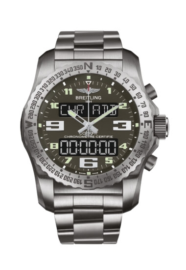 Breitling EB5010B1/M532/176E : Cockpit B50 Titanium / Grey / Bracelet