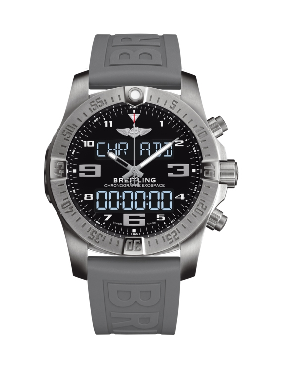 Breitling EB5510H1/BE79/245SE20DSA.4 : B55 Exospace Titanium / Black / TwinPro Grey / Folding