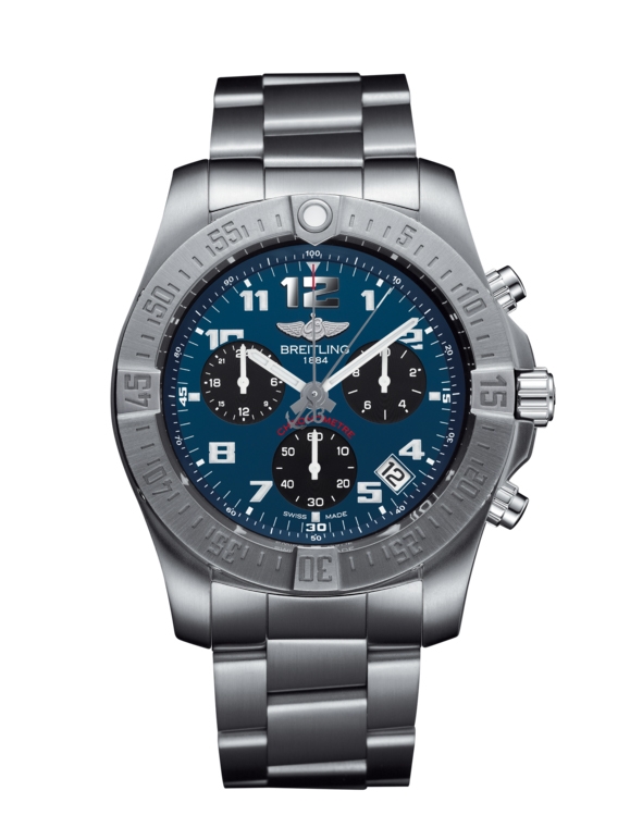 Breitling EB601010.C945.152E : Chronospace Evo B60 Mariner Blue / Bracelet