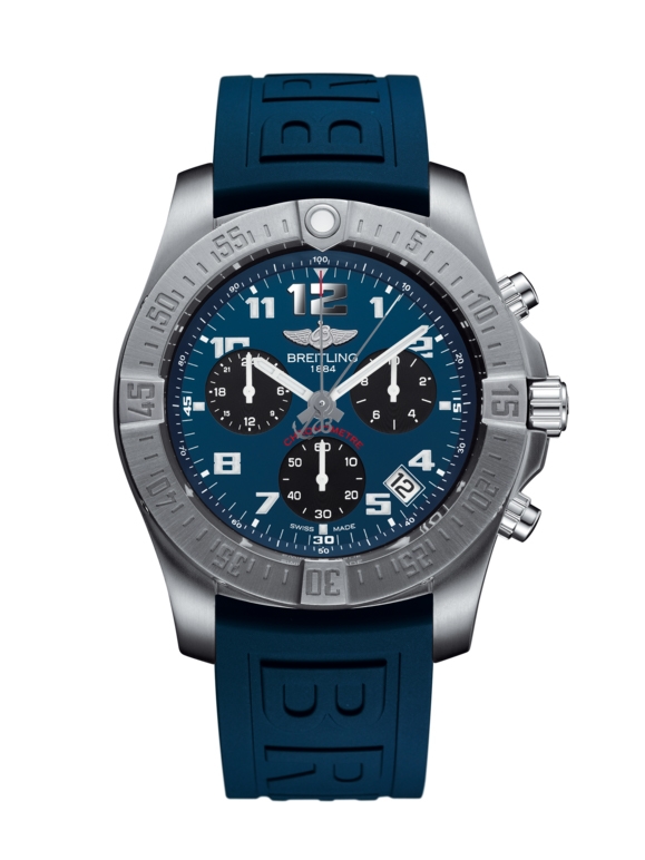 Breitling EB601010.C945.158S : Chronospace Evo B60 Mariner Blue / Rubber