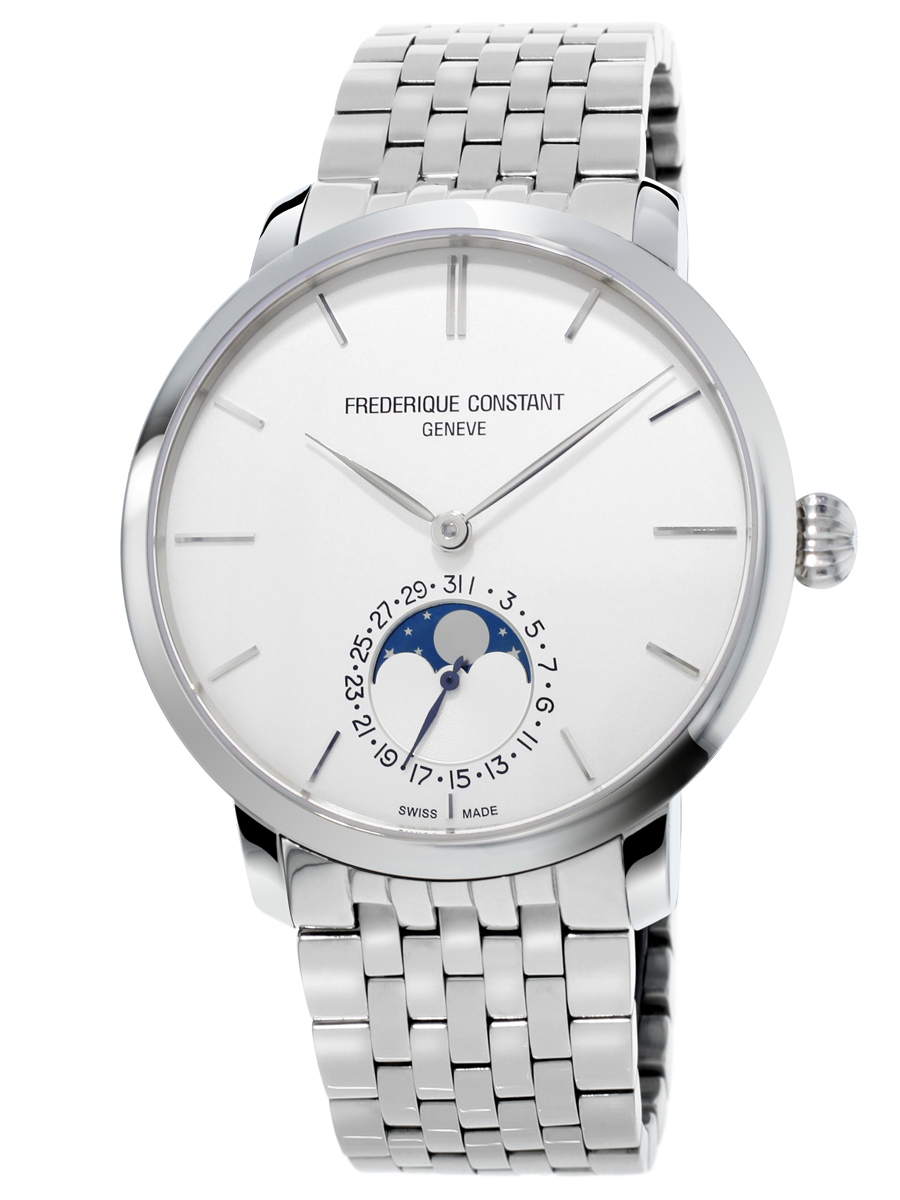 Frederique Constant FC705S4S6B : Slimline Moonphase