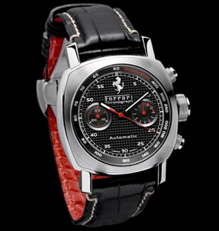 Panerai FER00018 : Ferrari Granturismo Chronograph 40mm Black