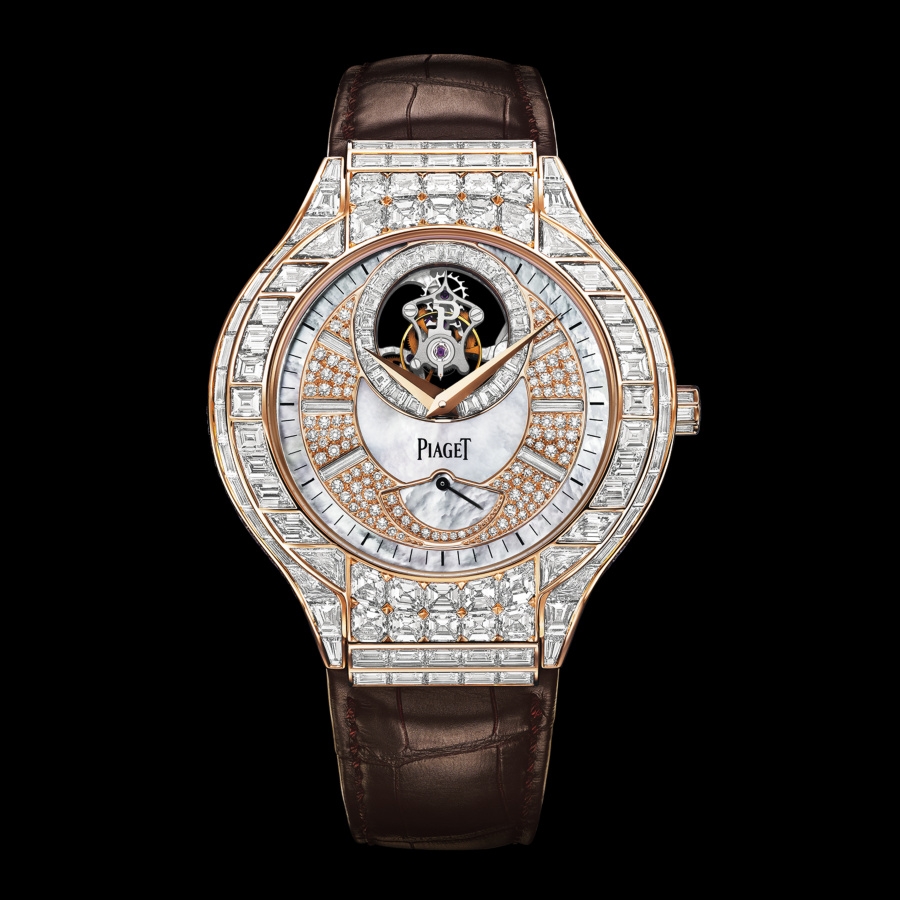 Piaget G0A36111 : Polo Tourbillon 44 Pink Gold Diamond
