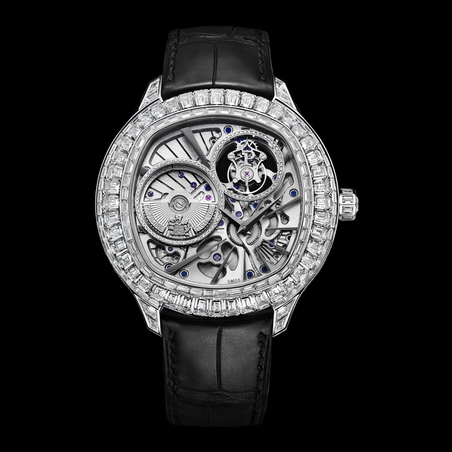 Piaget G0A37039 : Emperador Coussin Tourbillon White Gold Diamond