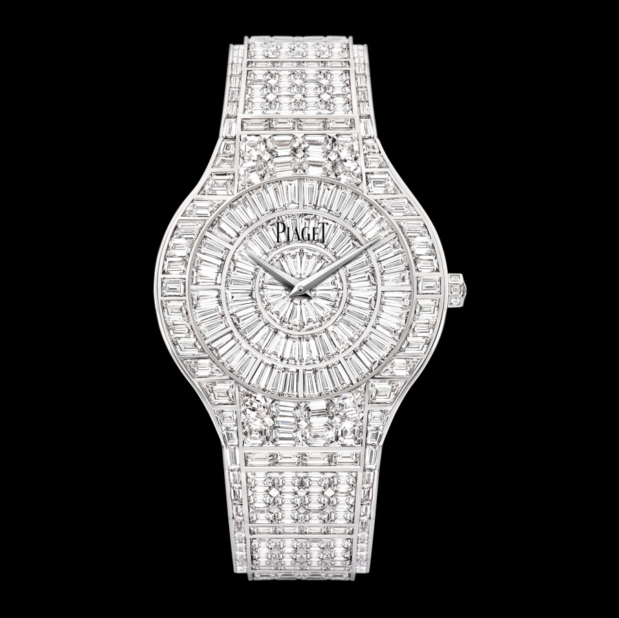 Piaget G0A38028 : Polo 38  White Gold Full Diamond
