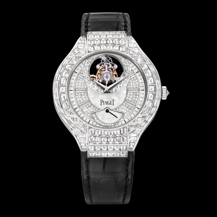 Piaget G0A38147 : Polo Tourbillon 39 White Gold Diamond