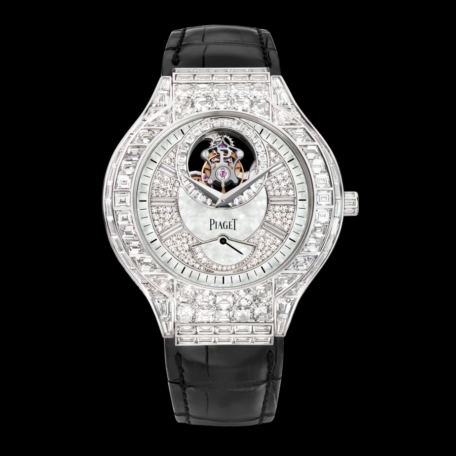 Piaget G0A38148 : Polo Tourbillon 44 White Gold Diamond
