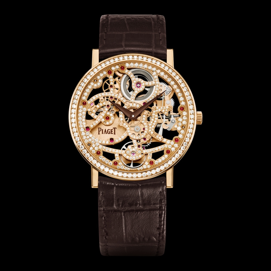 Piaget G0A39125 : Altiplano Skeleton Pink Gold Diamond