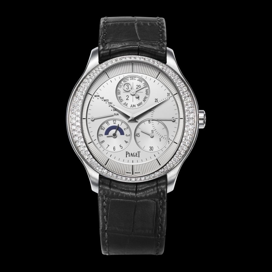 Piaget G0A40019 : Gouverneur Perpetual Calendar White Gold Diamond