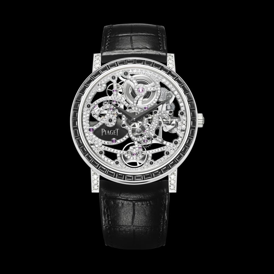 Piaget G0A40225 : Altiplano Skeleton White Gold Black Diamonds