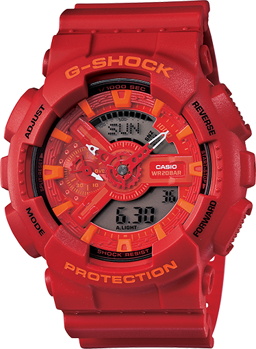 Casio GA-110AC-4A : GA-110AC-4A Red