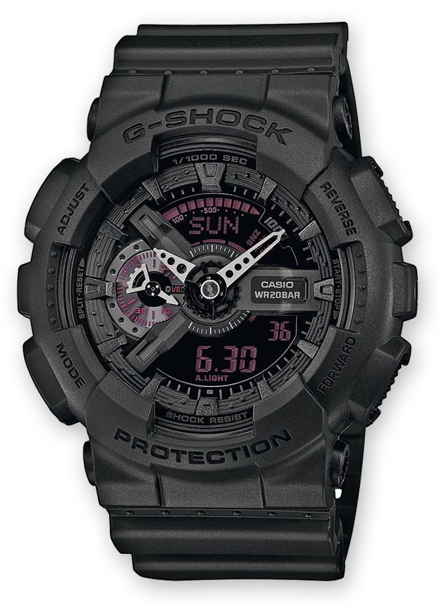 Casio GA-110MB-1A : GA-110MB-1A Mission Black