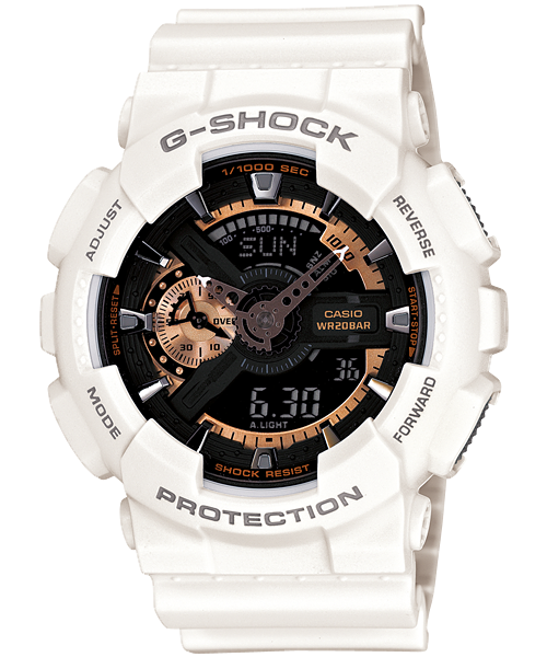 Casio GA-110RG-7A : GA-110RG-7A White Rose
