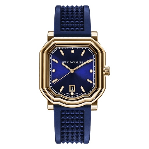 Gerald Charles GC2.0-RG-01 : Maestro 2.0 Ultra Thin Rose Gold / Blue
