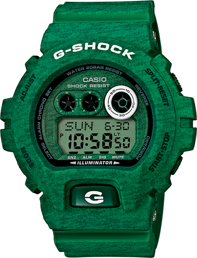Casio GD-X6900HT-3 : GD-X6900HT-3 Heathered Green