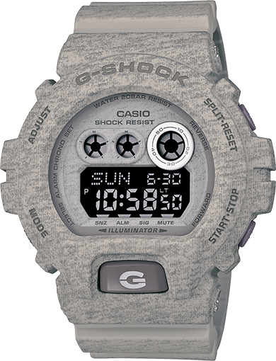 Casio GD-X6900HT-8 : GD-X6900HT-8 Heathered Grey