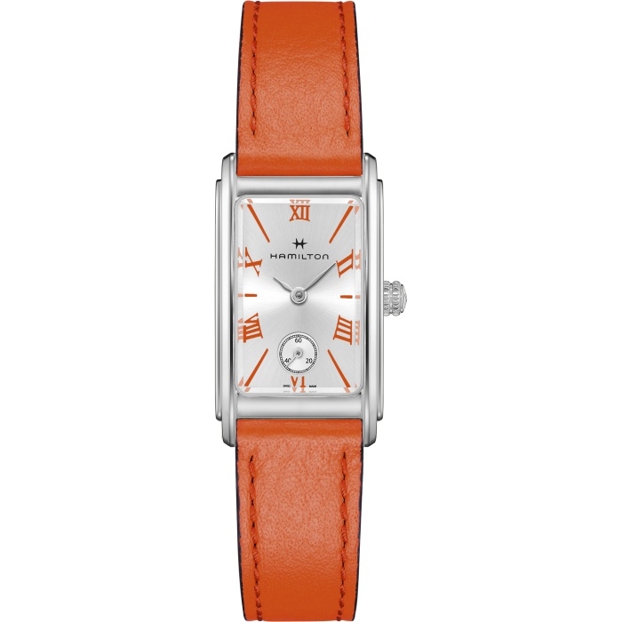 Hamilton H11221851 : Ardmore Quartz 18.7 Stainless Steel / Silver - Orange