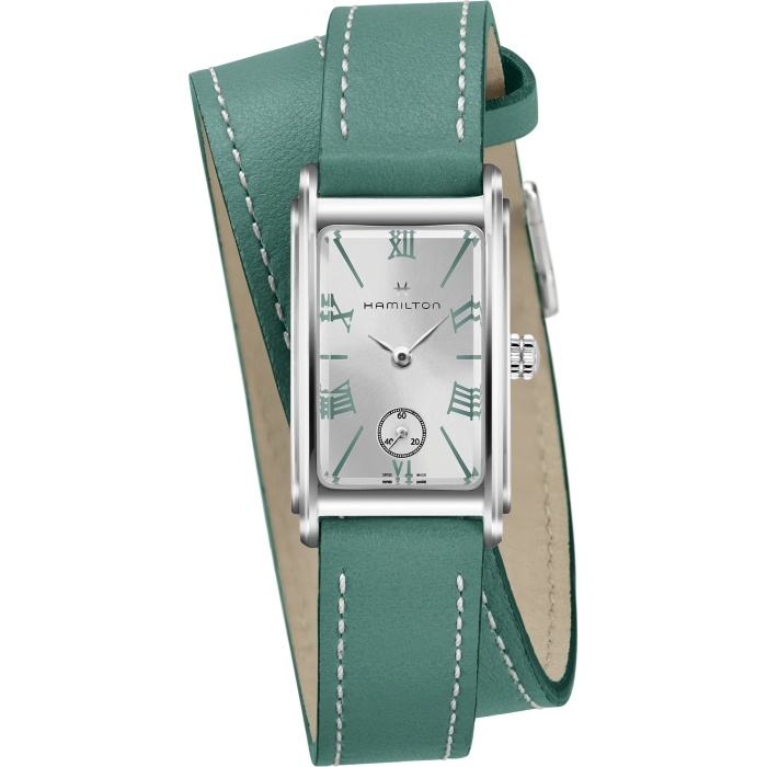 Hamilton H11221852 : Ardmore Quartz 18.7 Stainless Steel / Silver - Light Green
