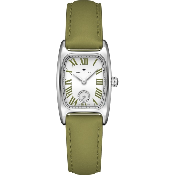 Hamilton H13321813 : Boulton Quartz Small Second Medium Stainless Steel / Macaron - Pistacchio