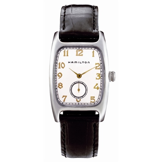 Hamilton H13411753 : Boulton Quartz Small Second Stainless Steel / Silver