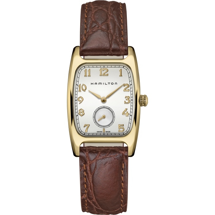 Hamilton H13431553 : Boulton Quartz Small Second Yellow Gold / Silver