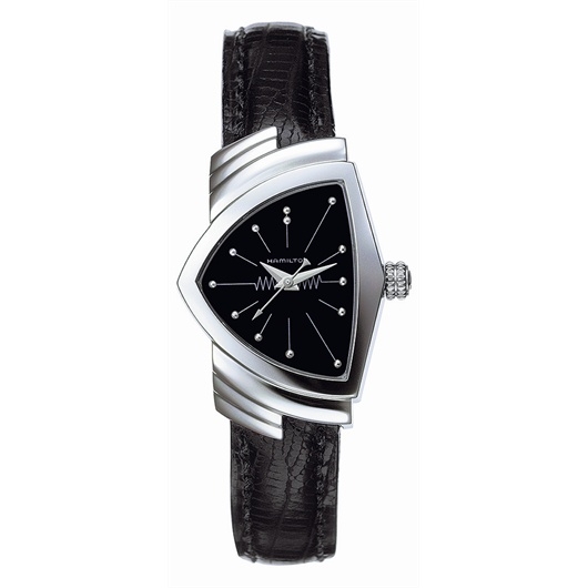 Hamilton H24211732 : Ventura Quartz 24 Stainless Steel / Black