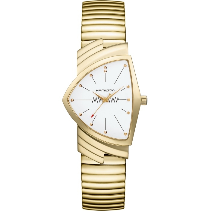 Hamilton H24301111 : Ventura Gents Yellow Gold / Silver / Bracelet