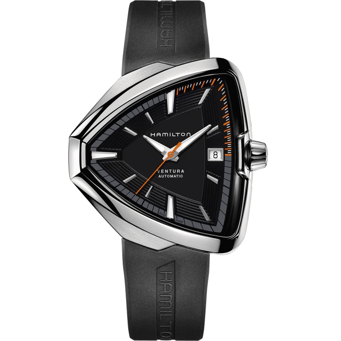 Hamilton H24555331 : Ventura Elvis80 Auto Stainless Steel / Black