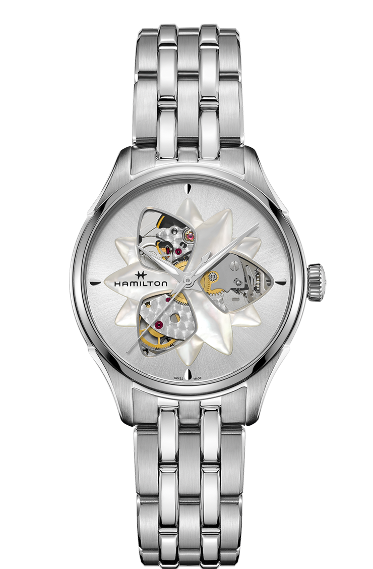 Hamilton H32115191 : Open Heart Lady Auto 34 Stainless Steel / Silver / Bracelet