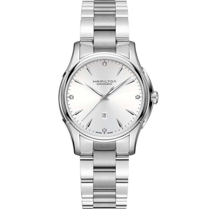 Hamilton H32315111 : Jazzmaster Viewmatic Auto 34 Stainless Steel / Silver - Diamond / Bracelet