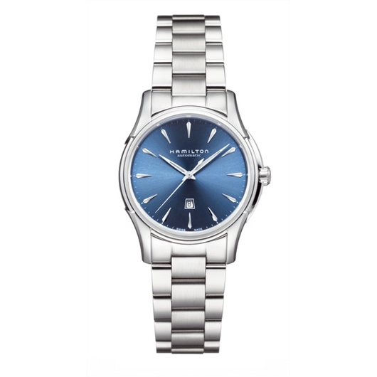 Hamilton H32315141 : Jazzmaster Lady Auto 34 Stainless Steel / Blue / Bracelet