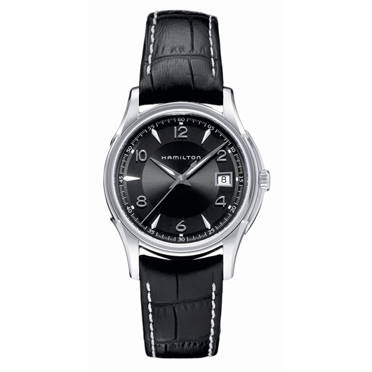 Hamilton H32411735 : Jazzmaster Quartz 37 Stainless Steel / Black