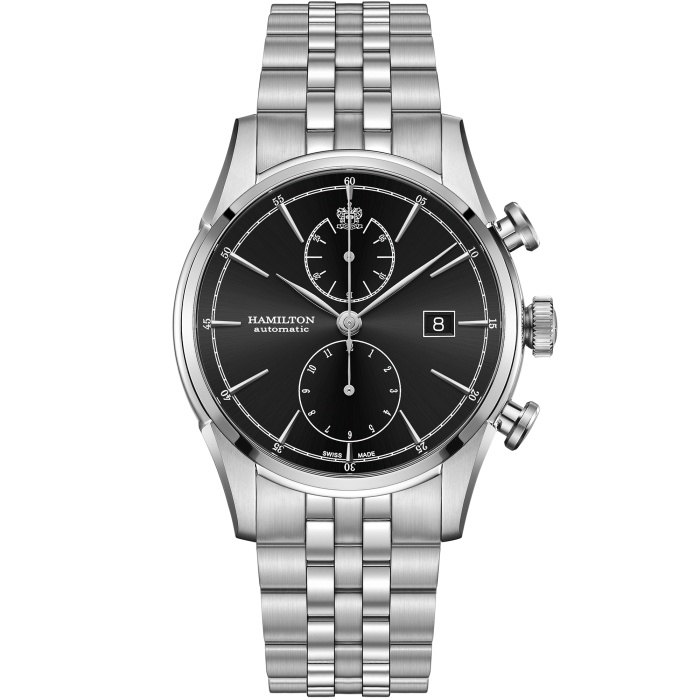 Hamilton H32416131 : Spirity of Liberty Auto Chrono Stainless Steel / Black / Bracelet