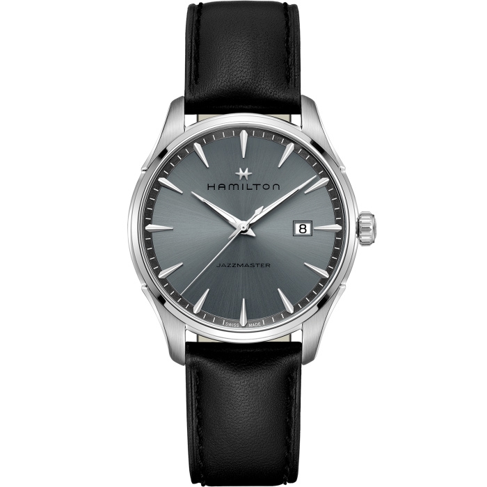 Hamilton H32451742 : Jazzmaster Quartz 40 Stainless Steel / Blue