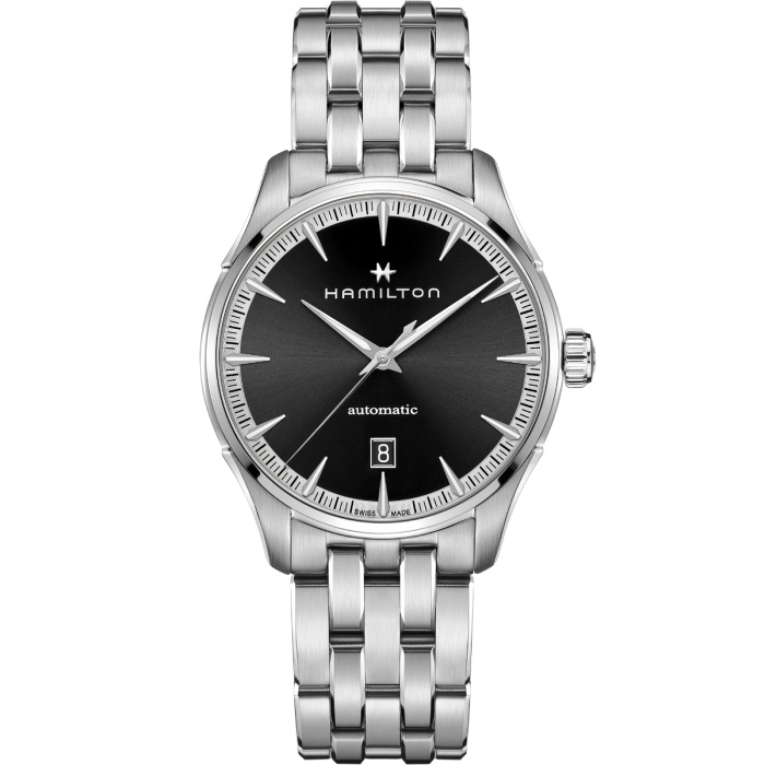 Hamilton H32475130 : Jazzmaster Auto 40 Stainless Steel / Black / Bracelet