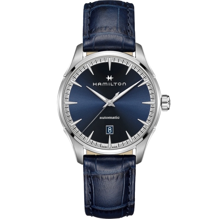 Hamilton H32475640 : Jazzmaster Auto 40 Stainless Steel / Blue