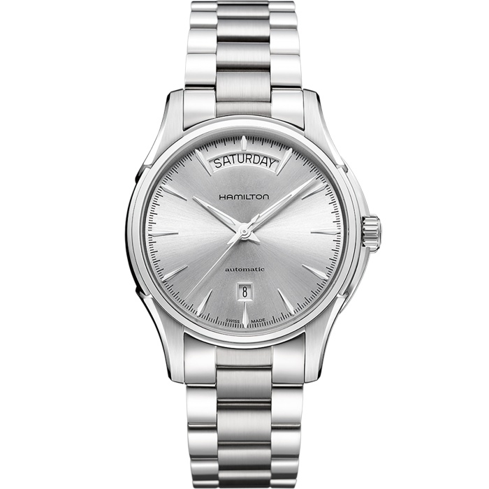 Hamilton H32505151 : Jazzmaster Day Date 40 Stainless Steel / Silver / Bracelet