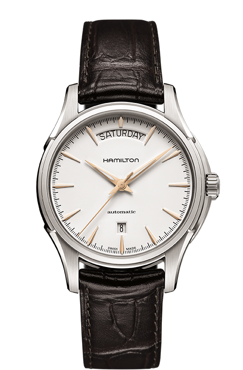 Hamilton H32505511 : Jazzmaster Day Date 40 Stainless Steel / White