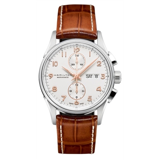 Hamilton H32576515 : Jazzmaster Maestro Automatic Chronograph 41mm White Dial