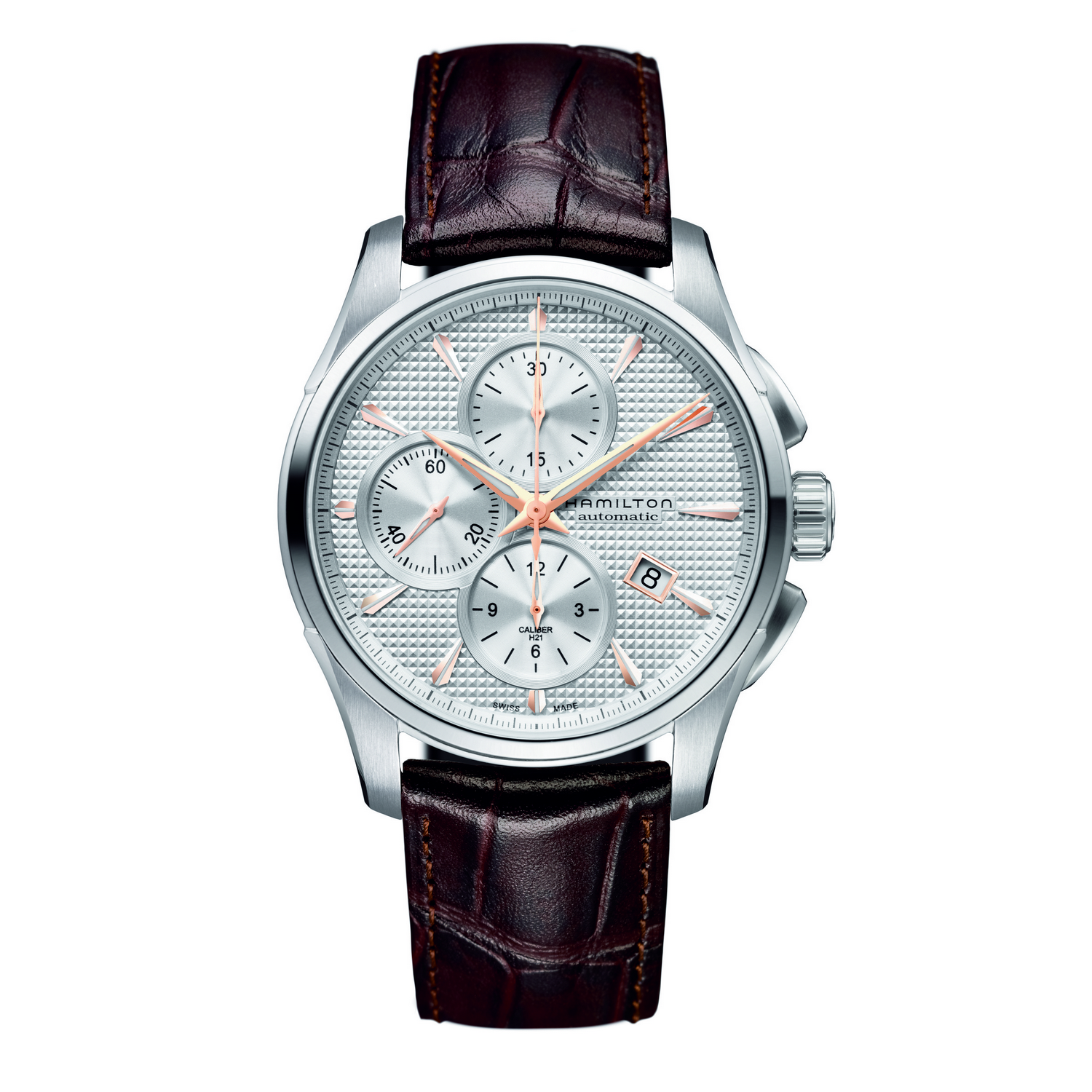 Hamilton H32596551 : Jazzmaster Automatic Chronograph 42 Stainless Steel / Silver