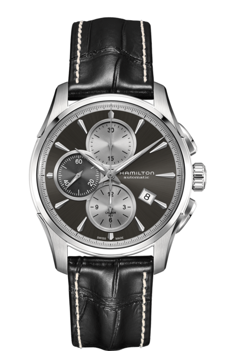 Hamilton H32596781 : Jazzmaster Auto Chrono 42 Stainless Steel / Grey