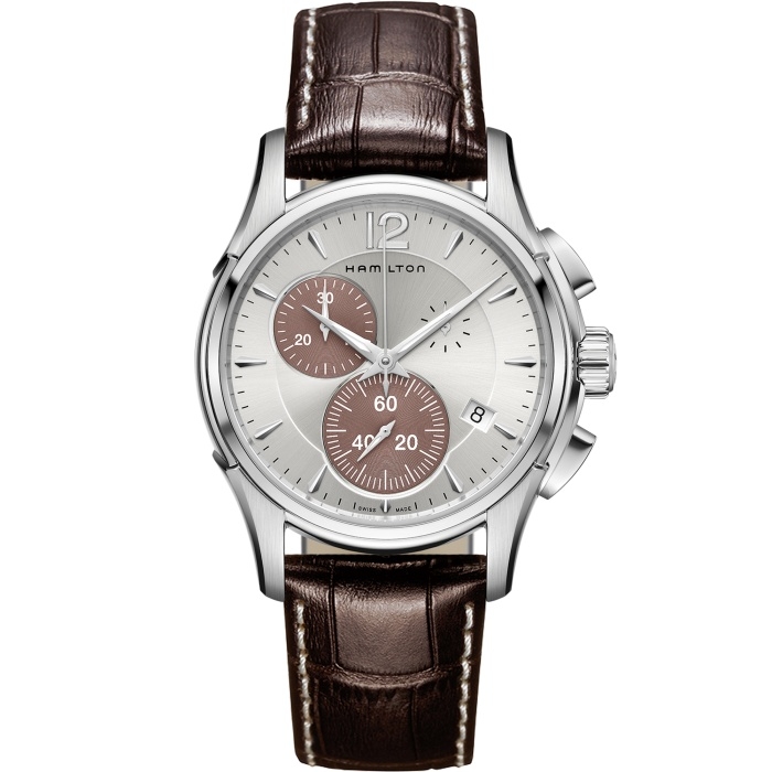 Hamilton H32612551 : Jazzmaster Chrono Quartz 42 Stainless Steel / Silver
