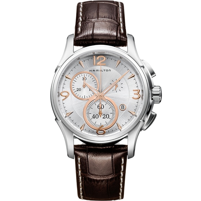 Hamilton H32612555 : Jazzmaster Chrono Quartz 42 Stainless Steel / Silver