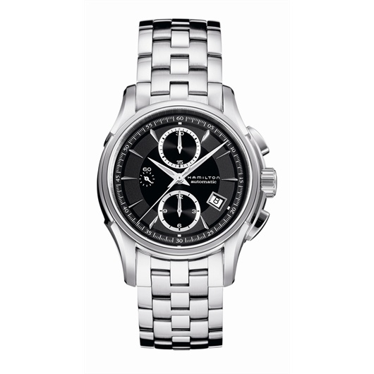 Hamilton H32616133 : Jazzmaster Automatic Chronograph 42 Stainless Steel / Black / Bracelet