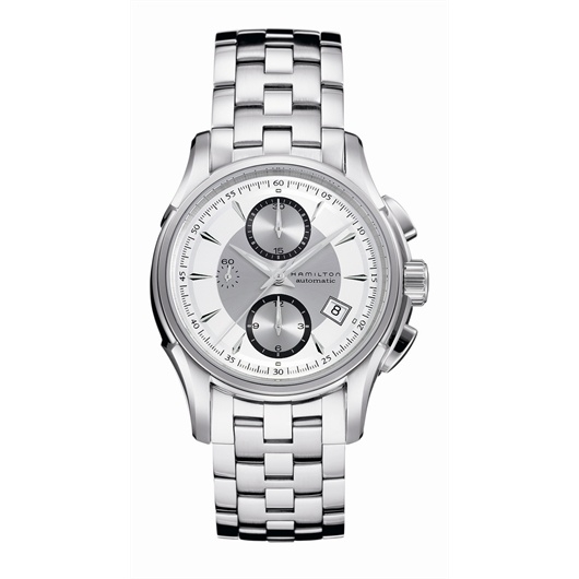 Hamilton H32616153 : Jazzmaster Automatic Chronograph 42mm White Dial Bracelet