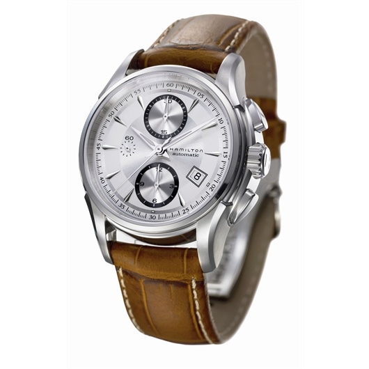 Hamilton H32616553 : Jazzmaster Automatic Chronograph 42mm White Dial