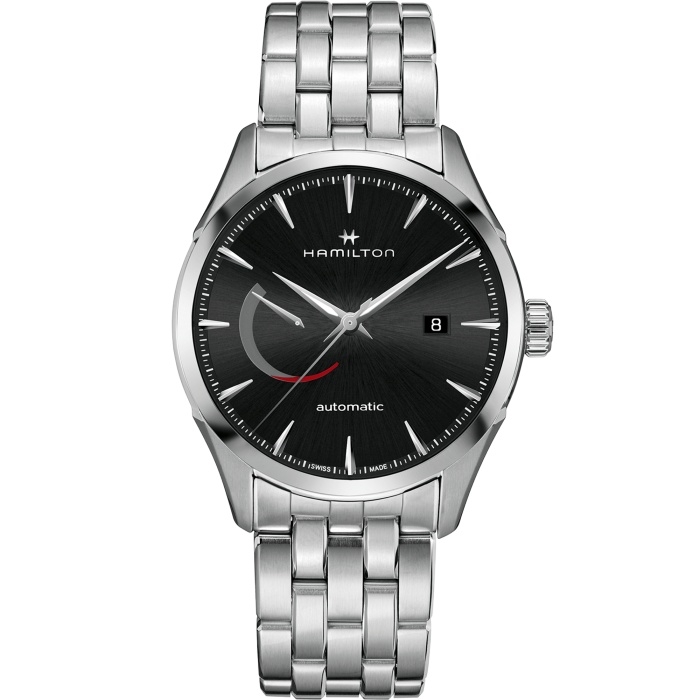 Hamilton H32635131 : Jazzmaster Power Reserve Auto 42 Stainless Steel / Black / Bracelet