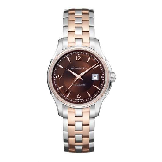 Hamilton H32655195 : Jazzmaster Viewmatic 40mm Brown Dial Two Tone