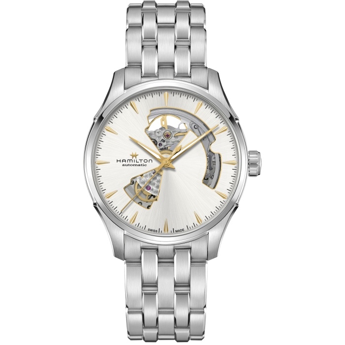Hamilton H32675151 : Jazzmaster Open Heart 40 Stainless Steel / Silver / Bracelet