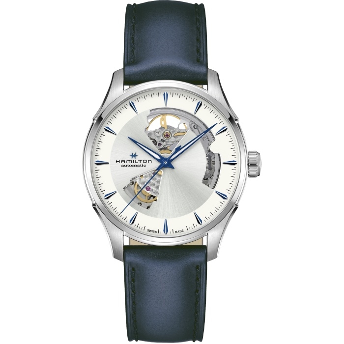 Hamilton H32675650 : Jazzmaster Open Heart 40 Stainless Steel / Silver